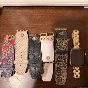 Gucci Multicolor Watch Band Collection